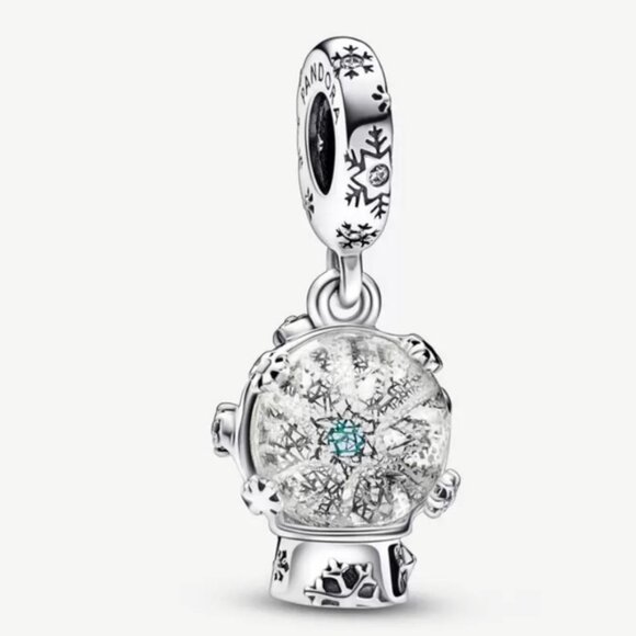 Pandora Jewelry - Pandora Snowflake Snow Globe Dangle Charm